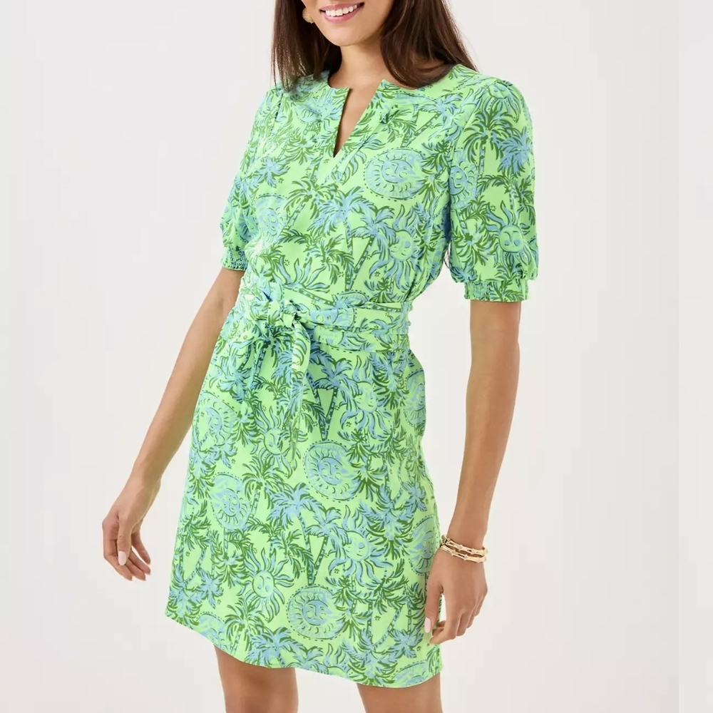 Lilly Pulitzer Olivine Short Sleeve Dress